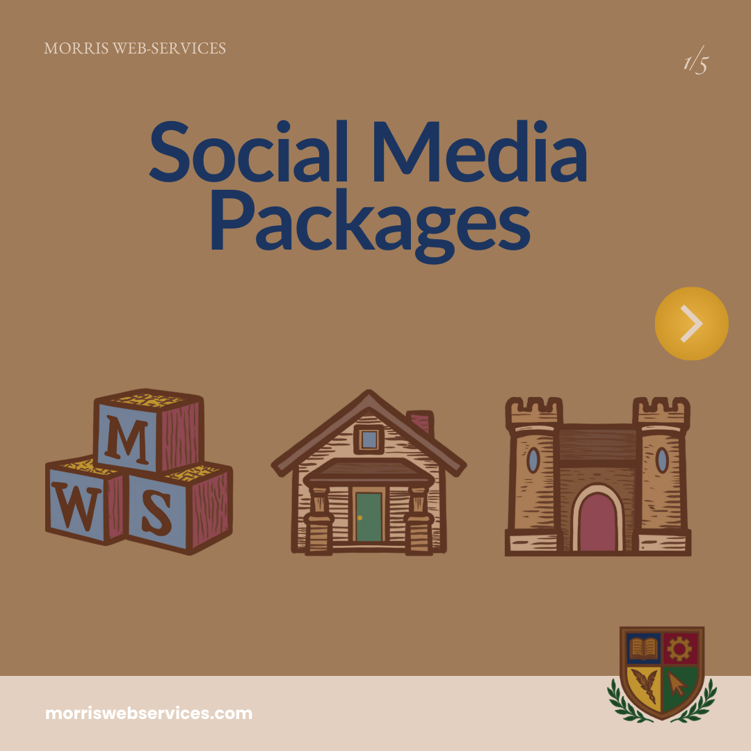 Morris Web Services provides affordable and beautifully crafted social media packages for small businesses in the greater Lynchburg, Virginia area.